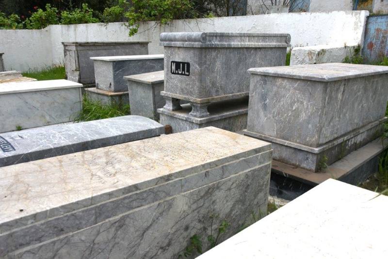 maroc ouezane cimetiere juif tombes ZBL 0636